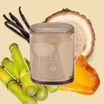 No 13 oval candle