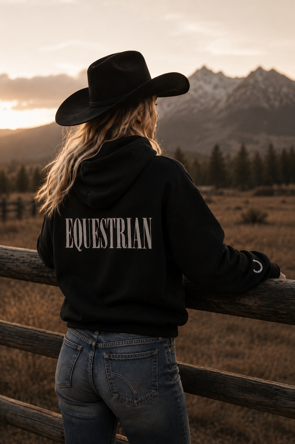 Equestrian Zip Hoodie
