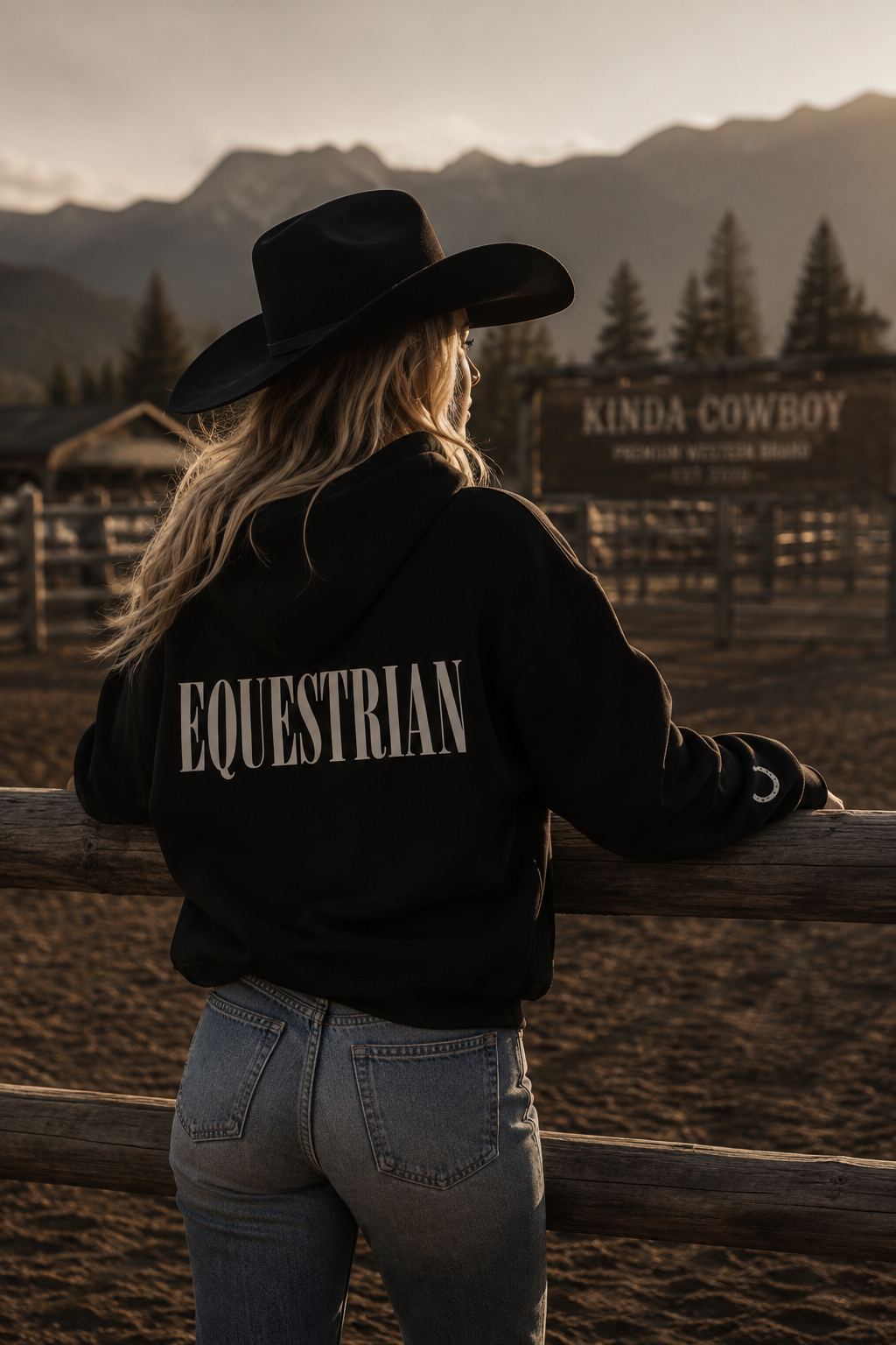 Equestrian Zip Hoodie