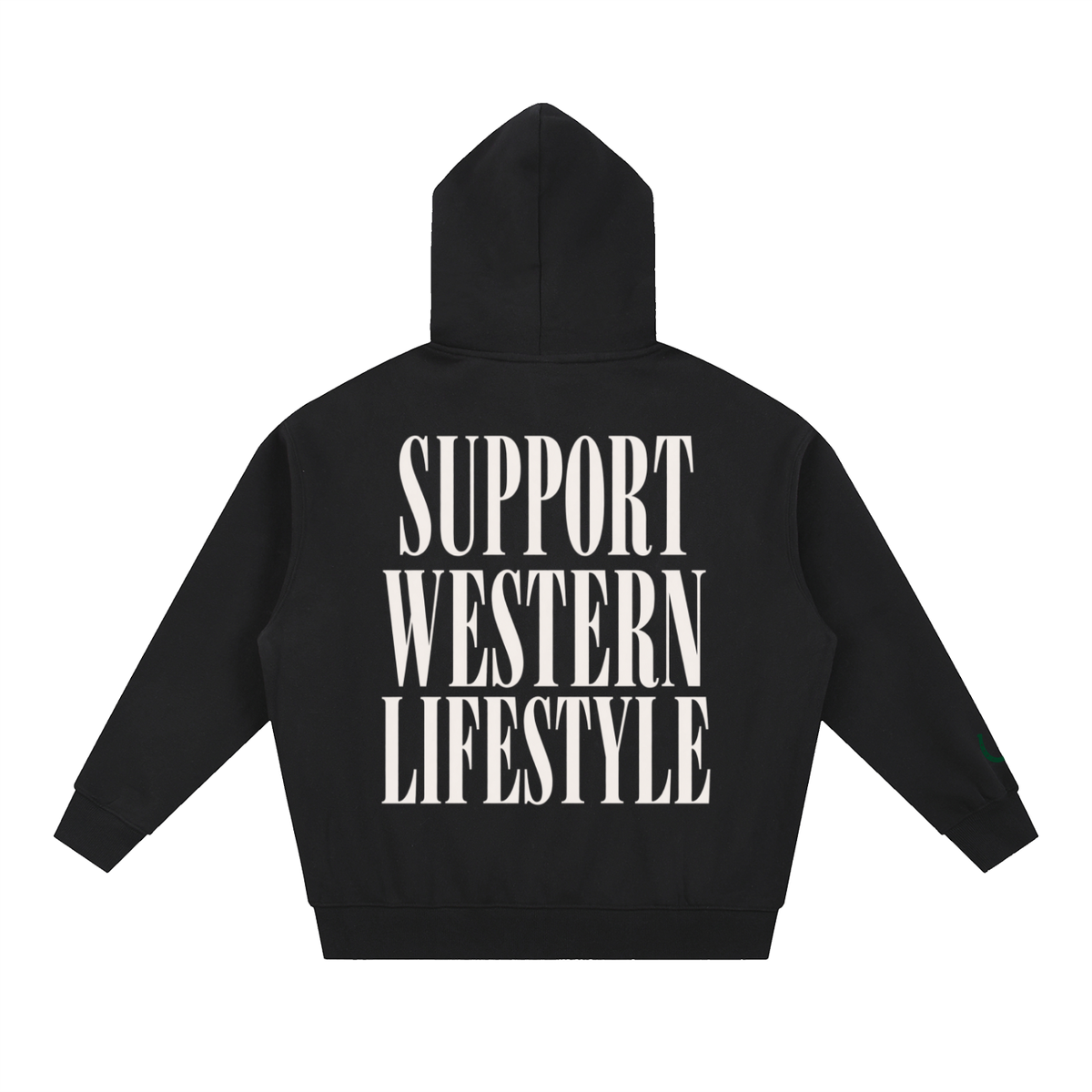 Support Western Lifestyle Zip Hoodie